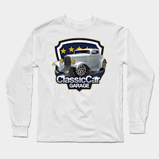 Classic Car Garage Long Sleeve T-Shirt